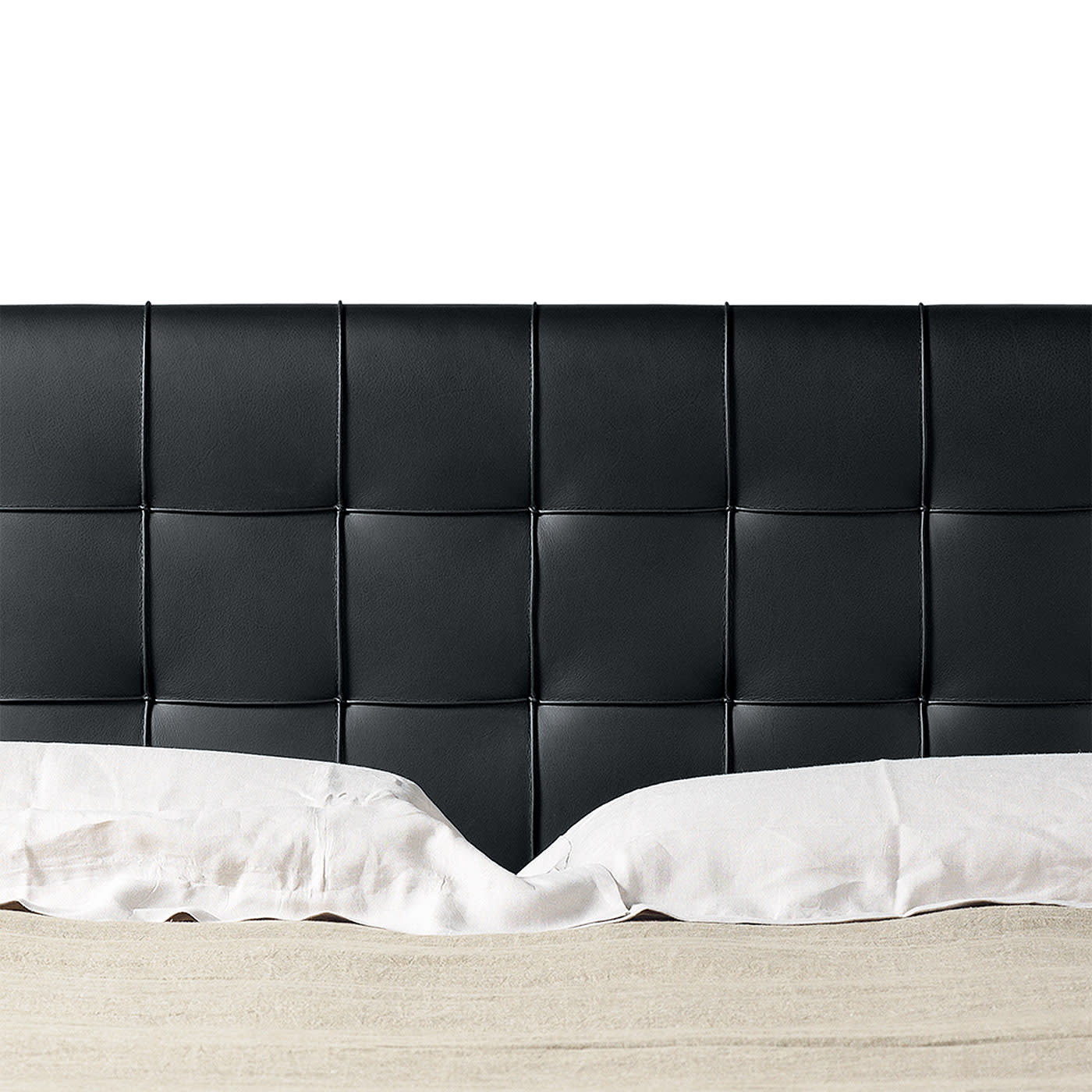 Lit Italien Sig.re Gris | Couleur: Pelle Pandora 622