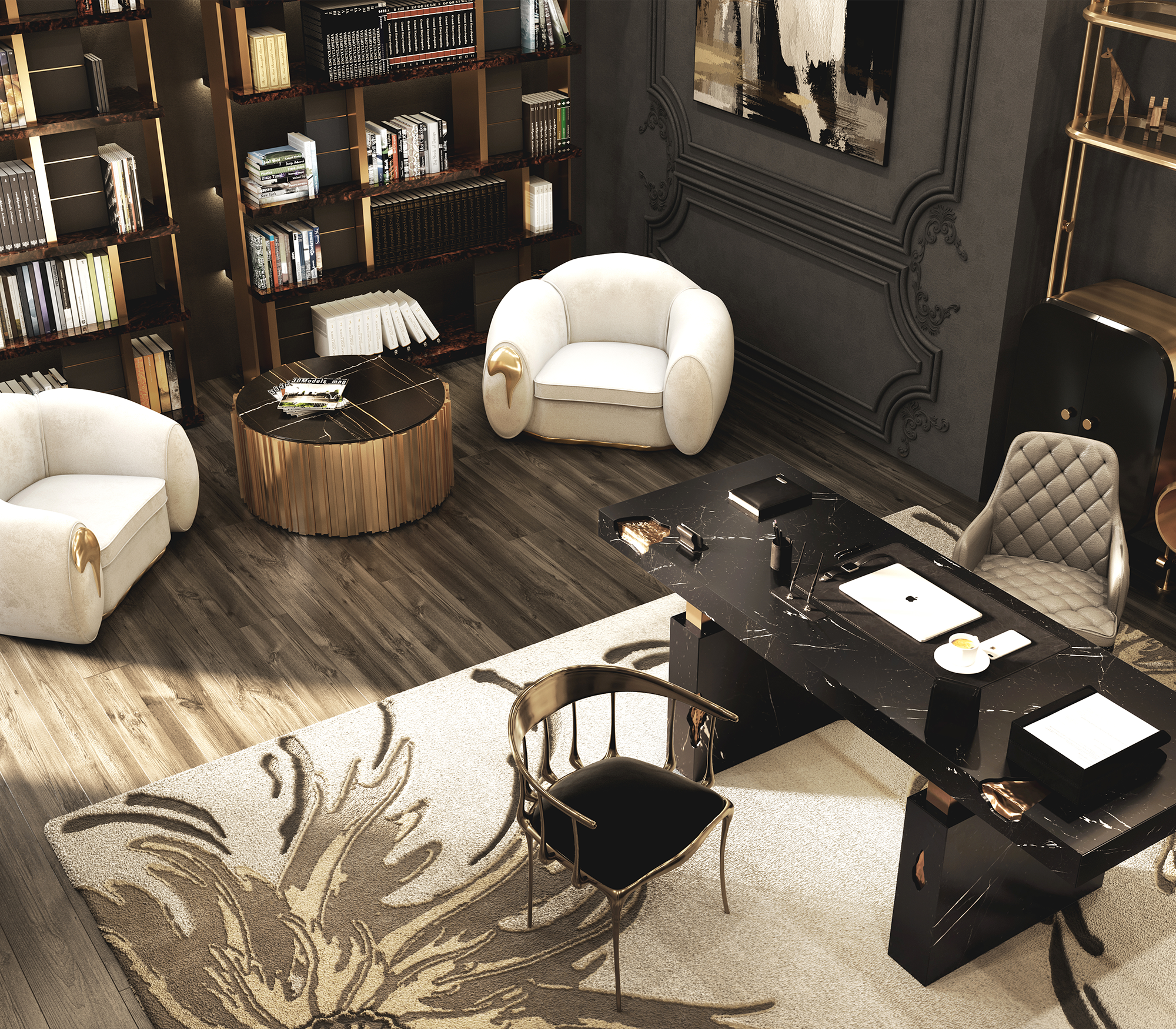 Bureau Dominion Nero