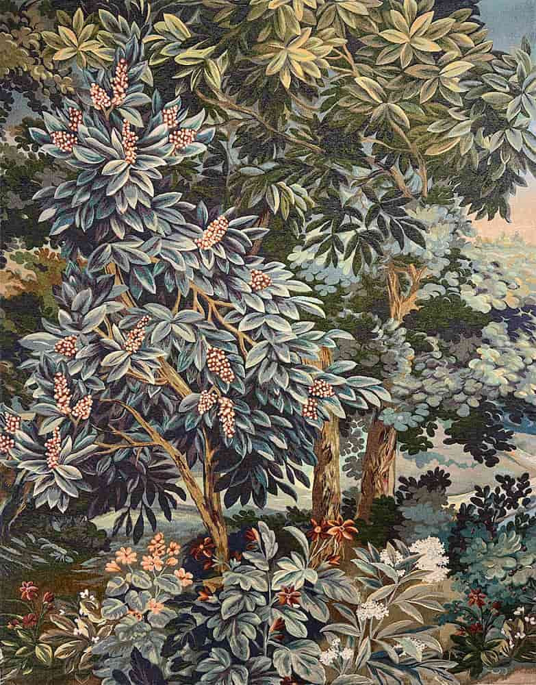 Tapisserie Vert Flamand