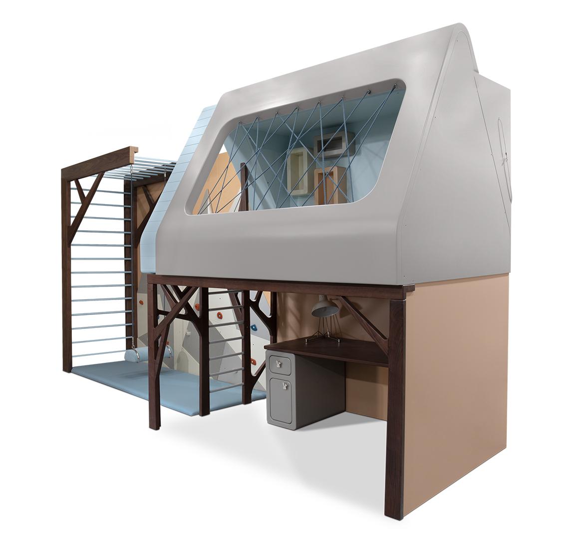 Aire de jeux enfant Mogli Playhouse | Configuration: Gym