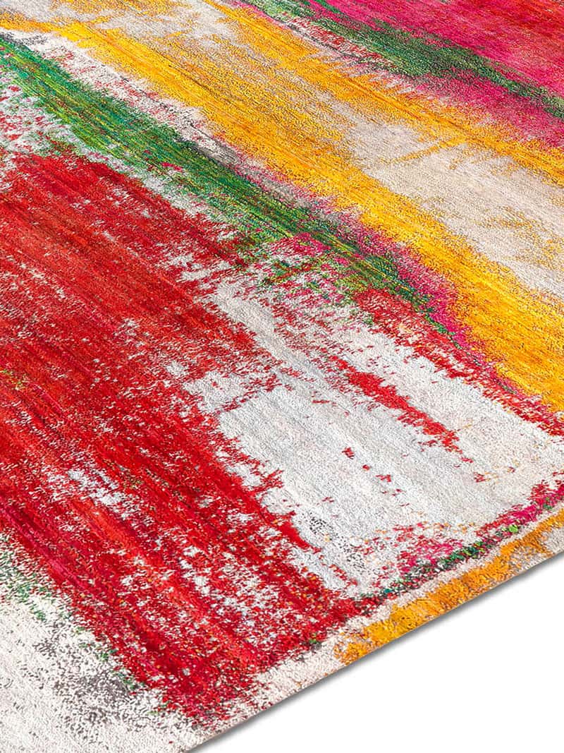 Tapis fait main de luxe Rayons de Soleil