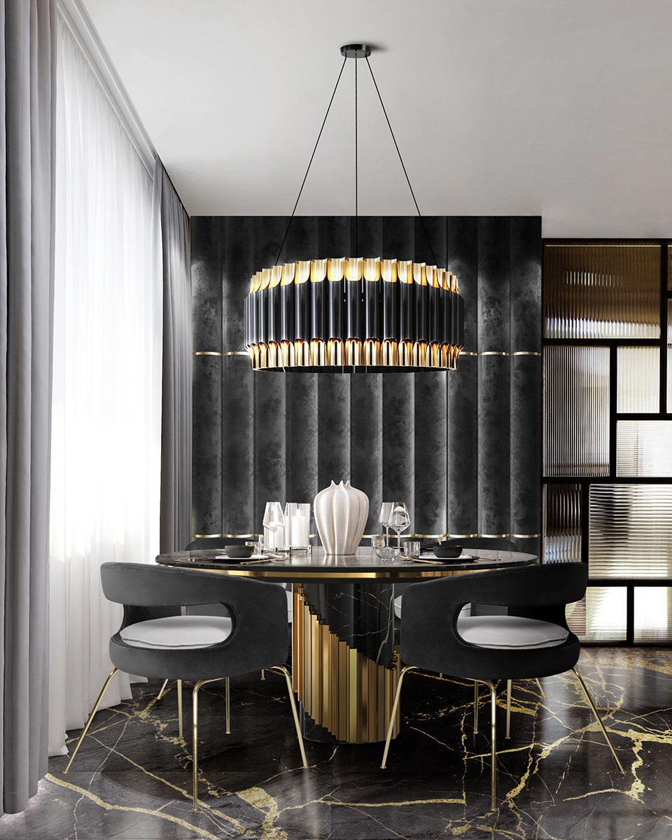 Suspension ronde Bold