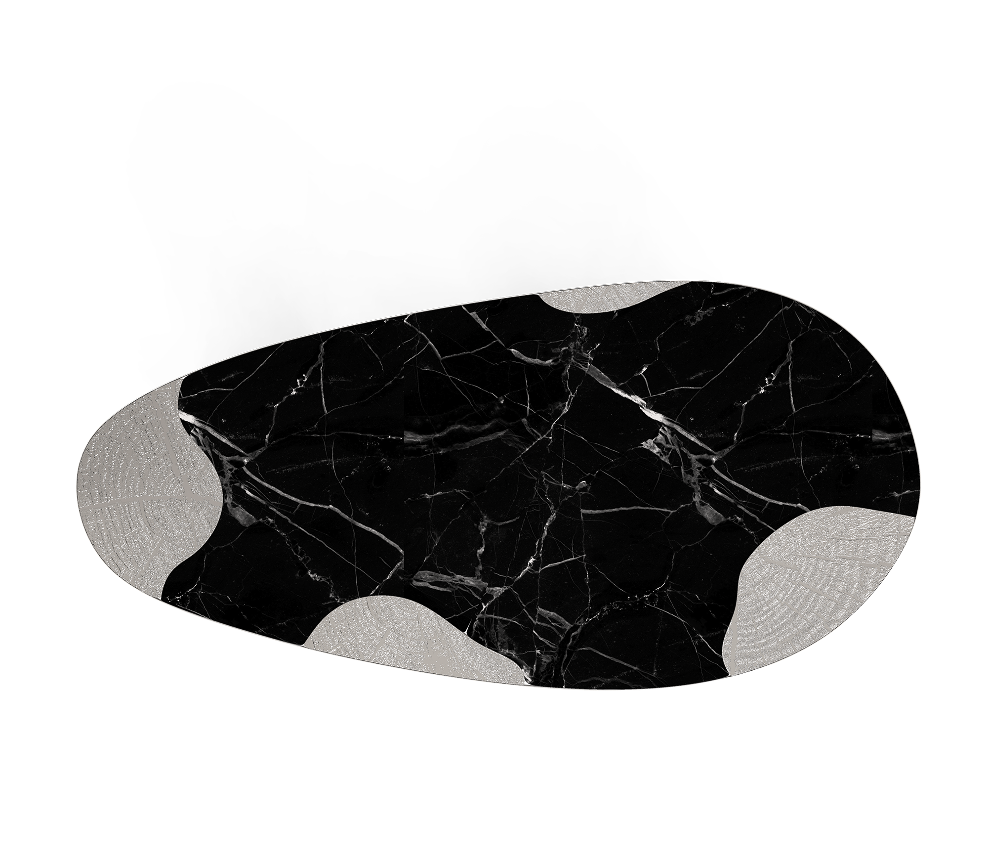 Table Athena Noir & Argent