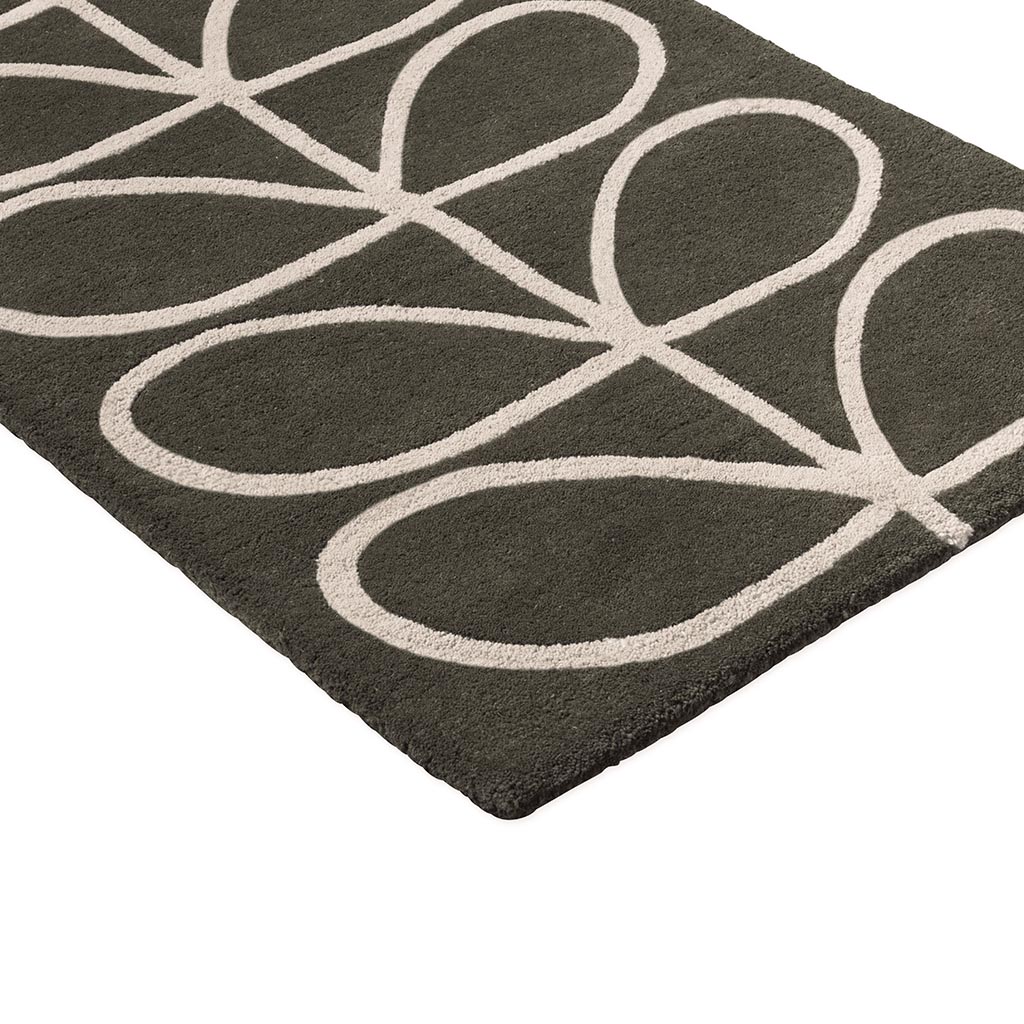Linear Stem Runner Slate Tapis