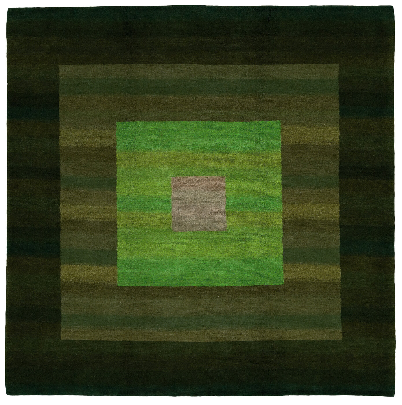Tapis 4 Bordures Vert | Taille: 250 x 300 cm