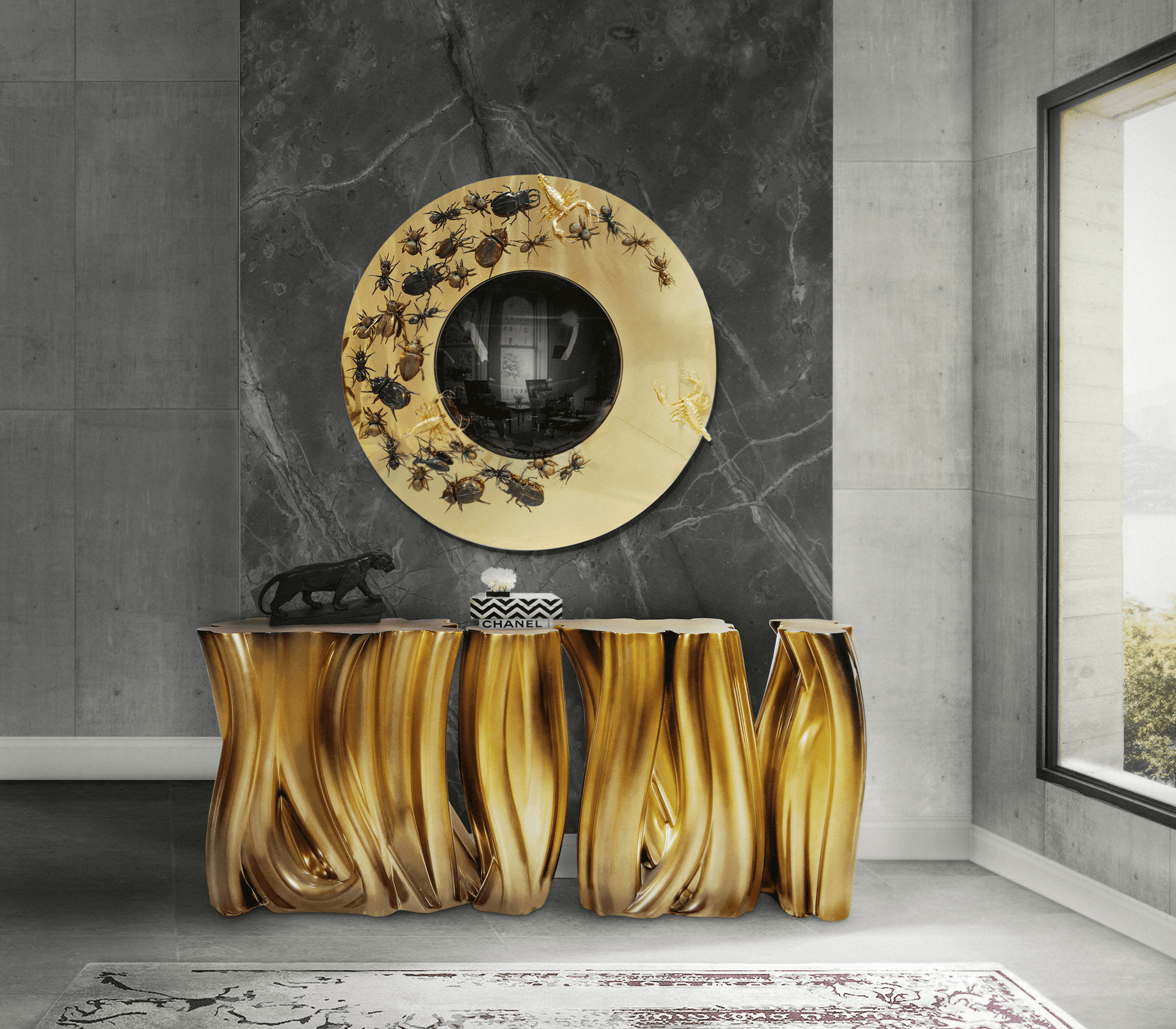 Miroir Évolution Convexe