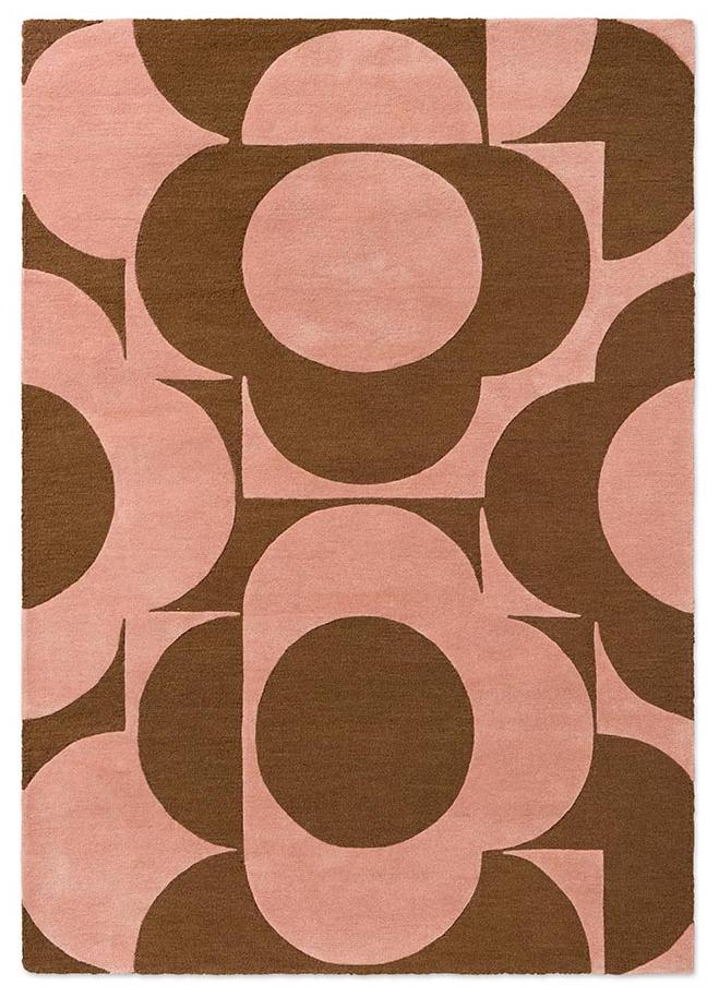Prism Flower Pink / Terracotta Tapis