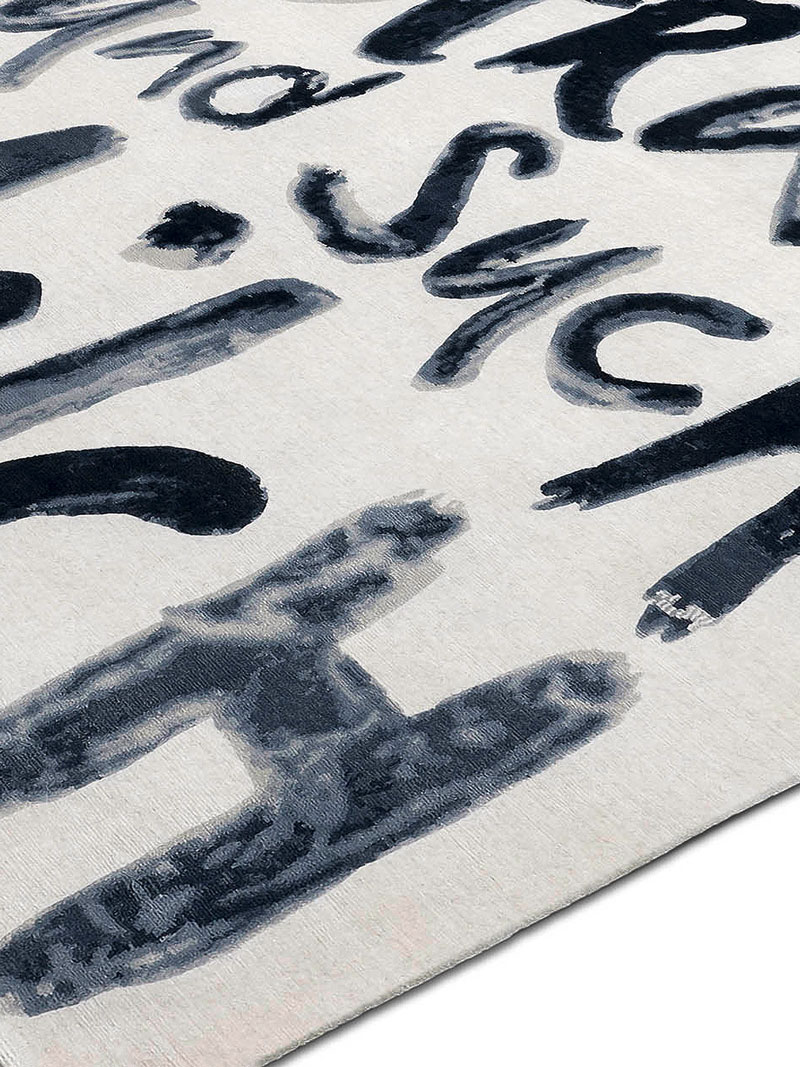 Tapis noué main de luxe Suche Milch