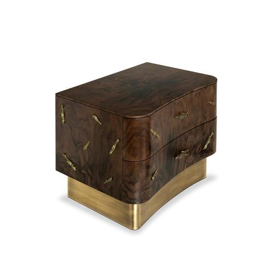 Table de Chevet Design en Bois