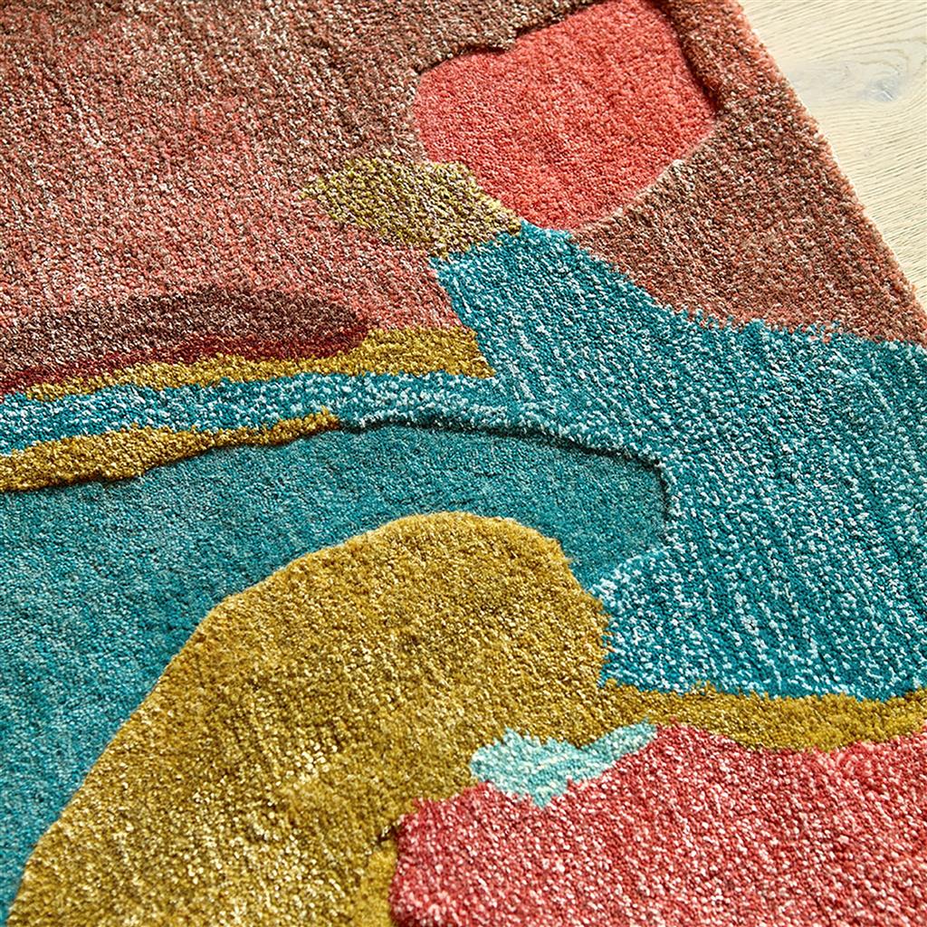 Tapis Forêt Palissandre/Myrtille
