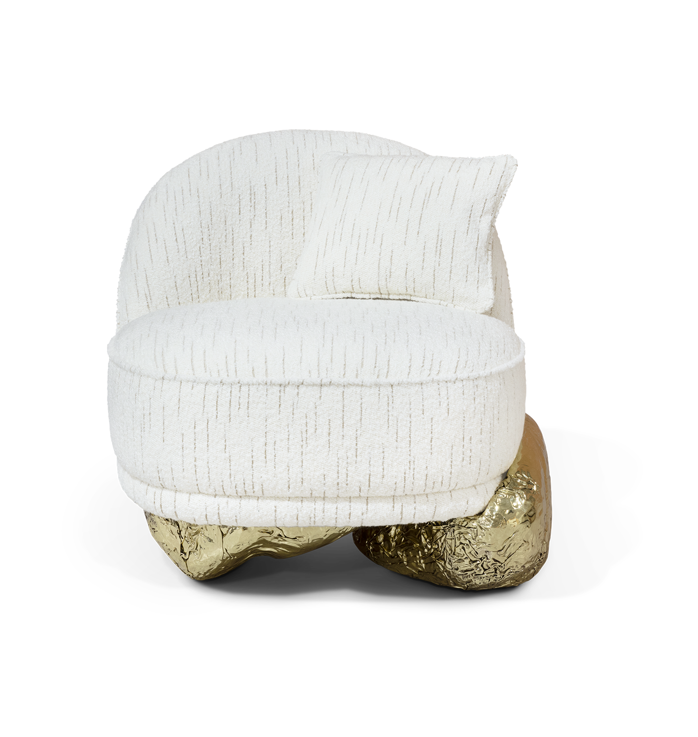 Fauteuil Angora II Blanc
