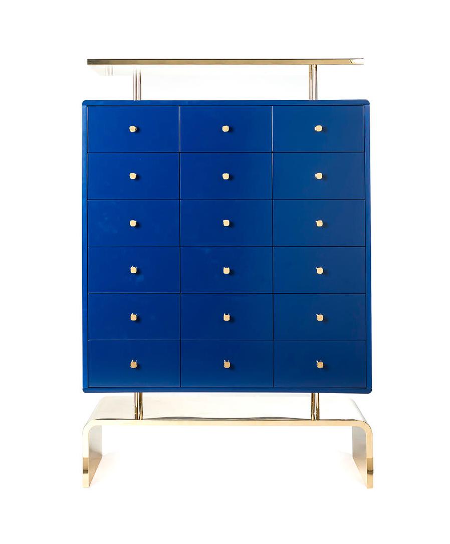 Cabinet Royal bleu