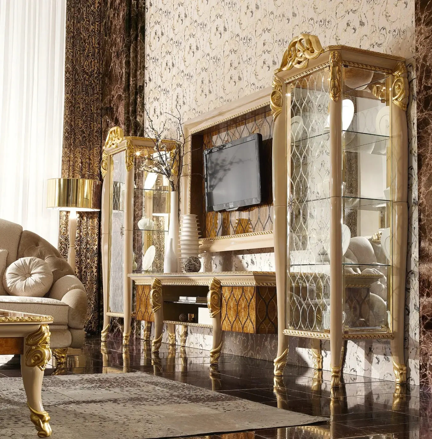Meuble TV Harmony | Configuration: Avec cadre