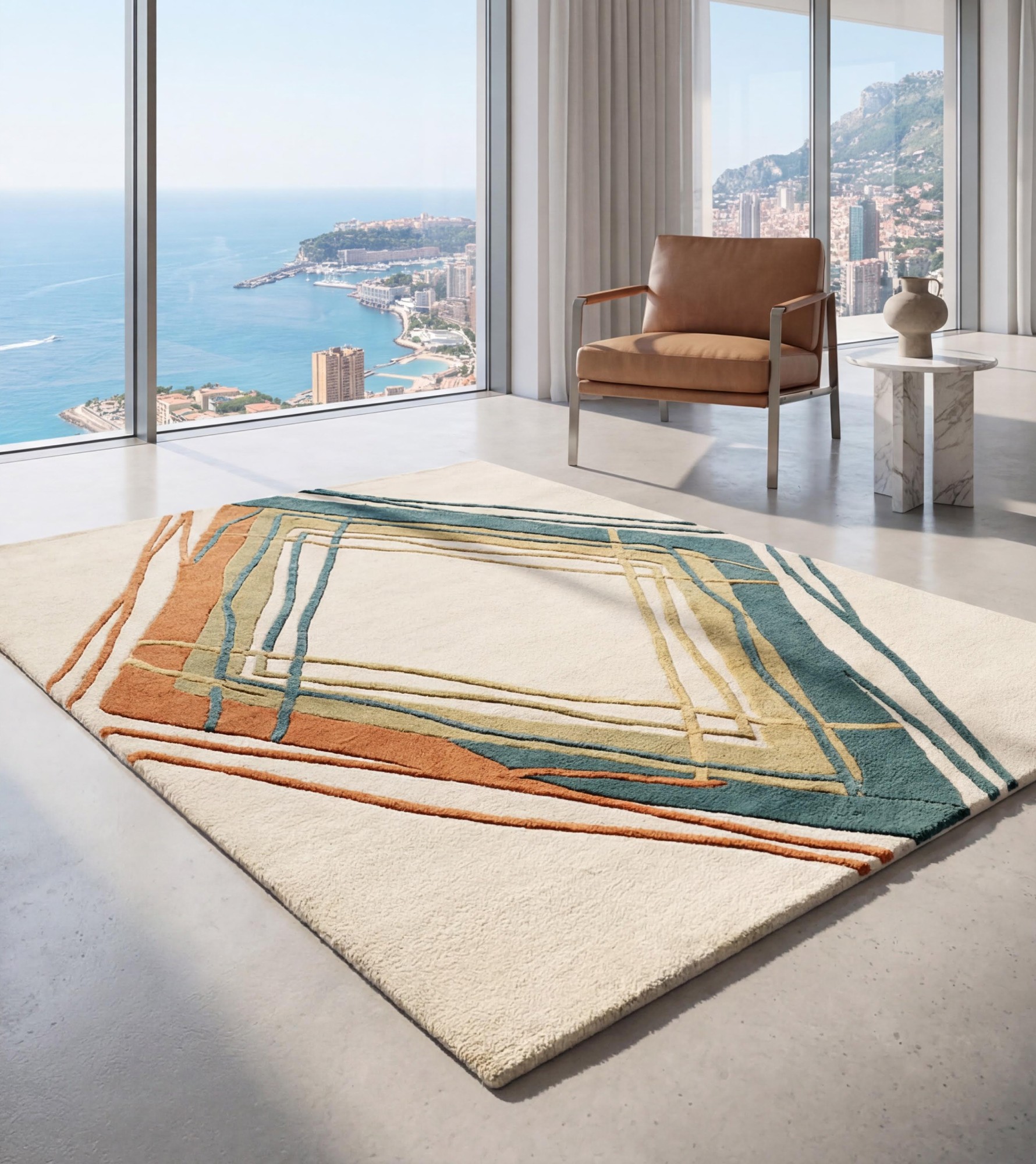 Tapis de luxe Diamond Frame