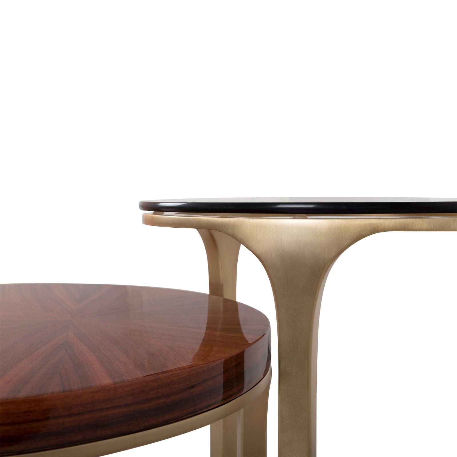Table d'Appoint à Deux Plateaux