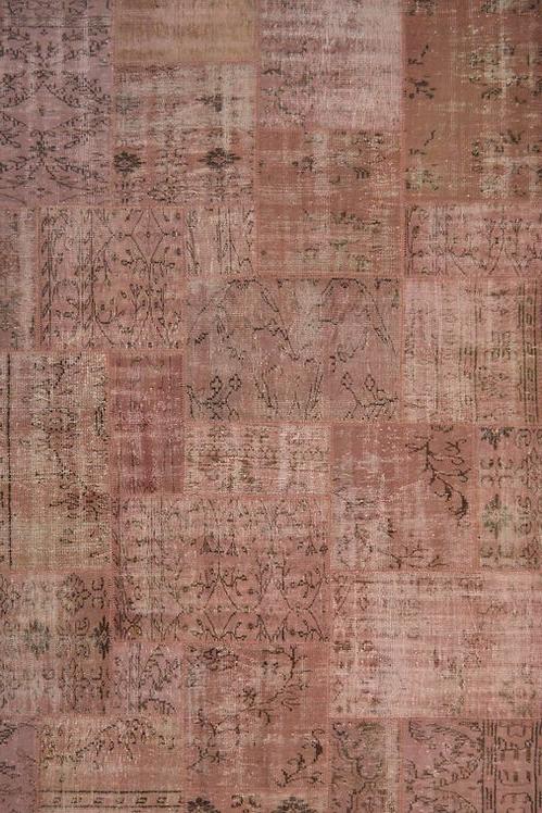 Tapis Patchwork Rose | Taille: 275 x 365 cm