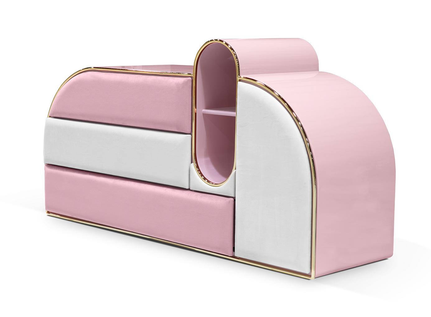 Commode Bubble Gum 3 Tiroirs