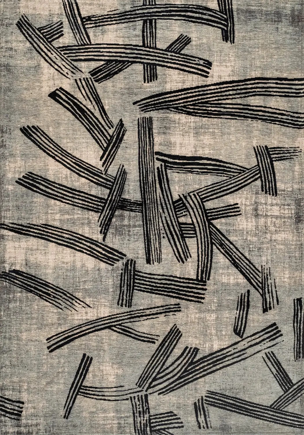 Tapis Kanji Dark Street | Taille: 140 × 200 cm