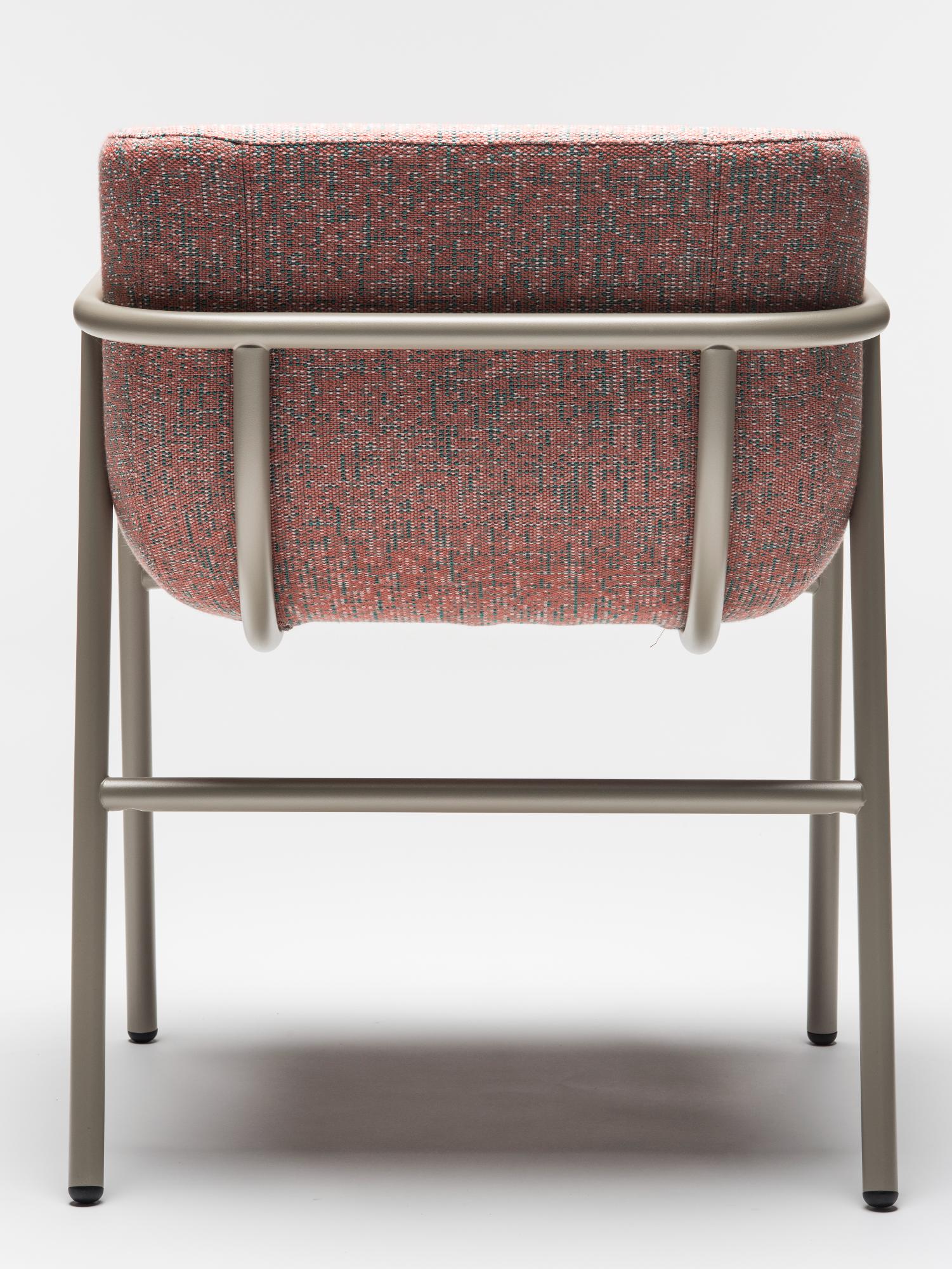 Chaise Flora Rose