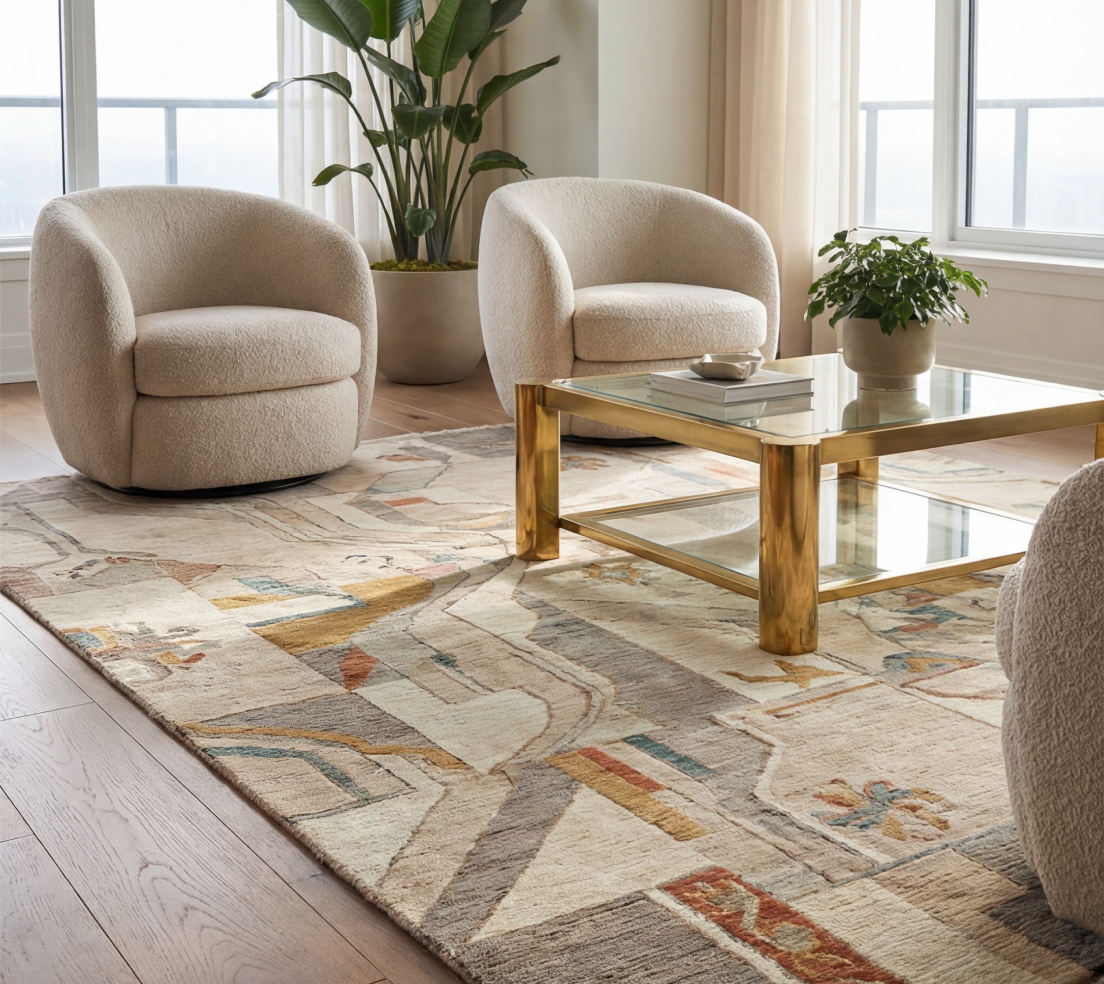 Tapis Fragmented Relief