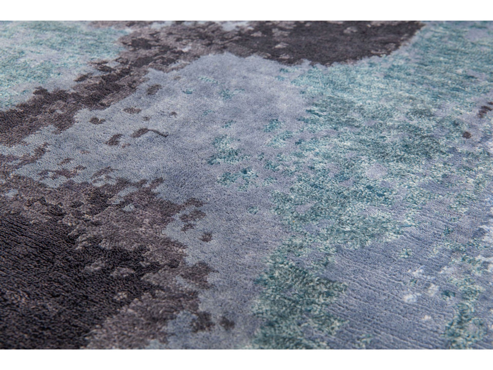 Tapis Abstrait Bleu