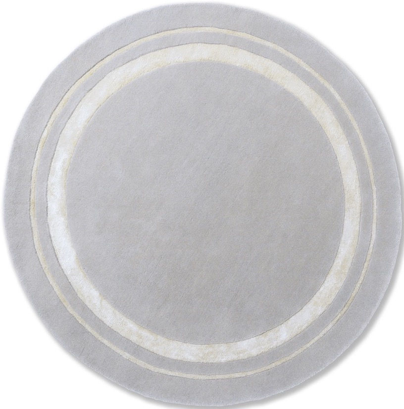 Tapis rond Redbrook Argenté