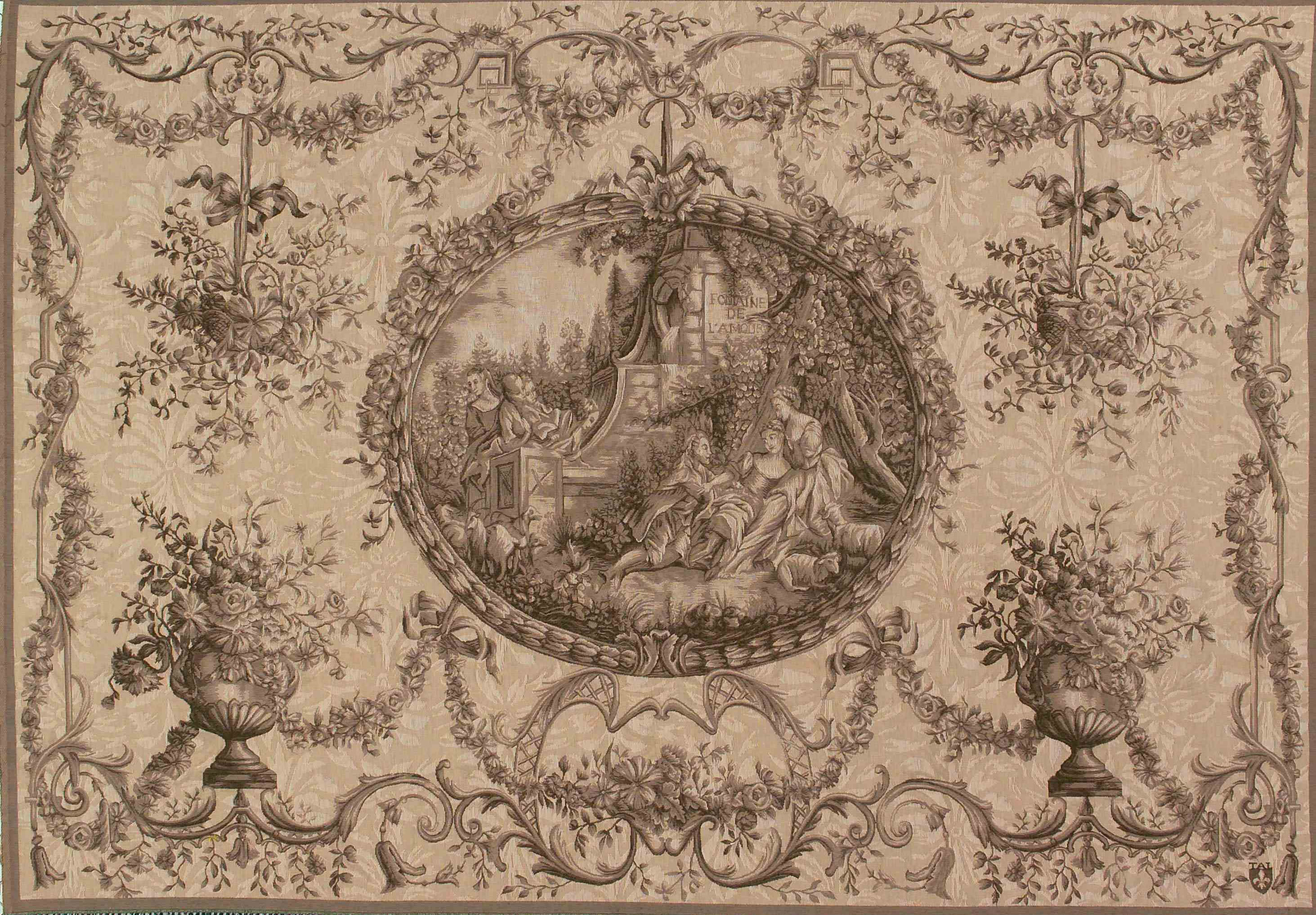 Tapisserie Fontaine de l’Amour | Taille: 110 x 150 cm