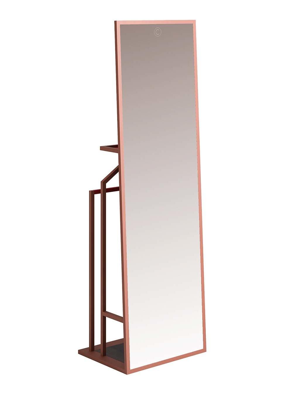 Valet avec Miroir Plein Pied