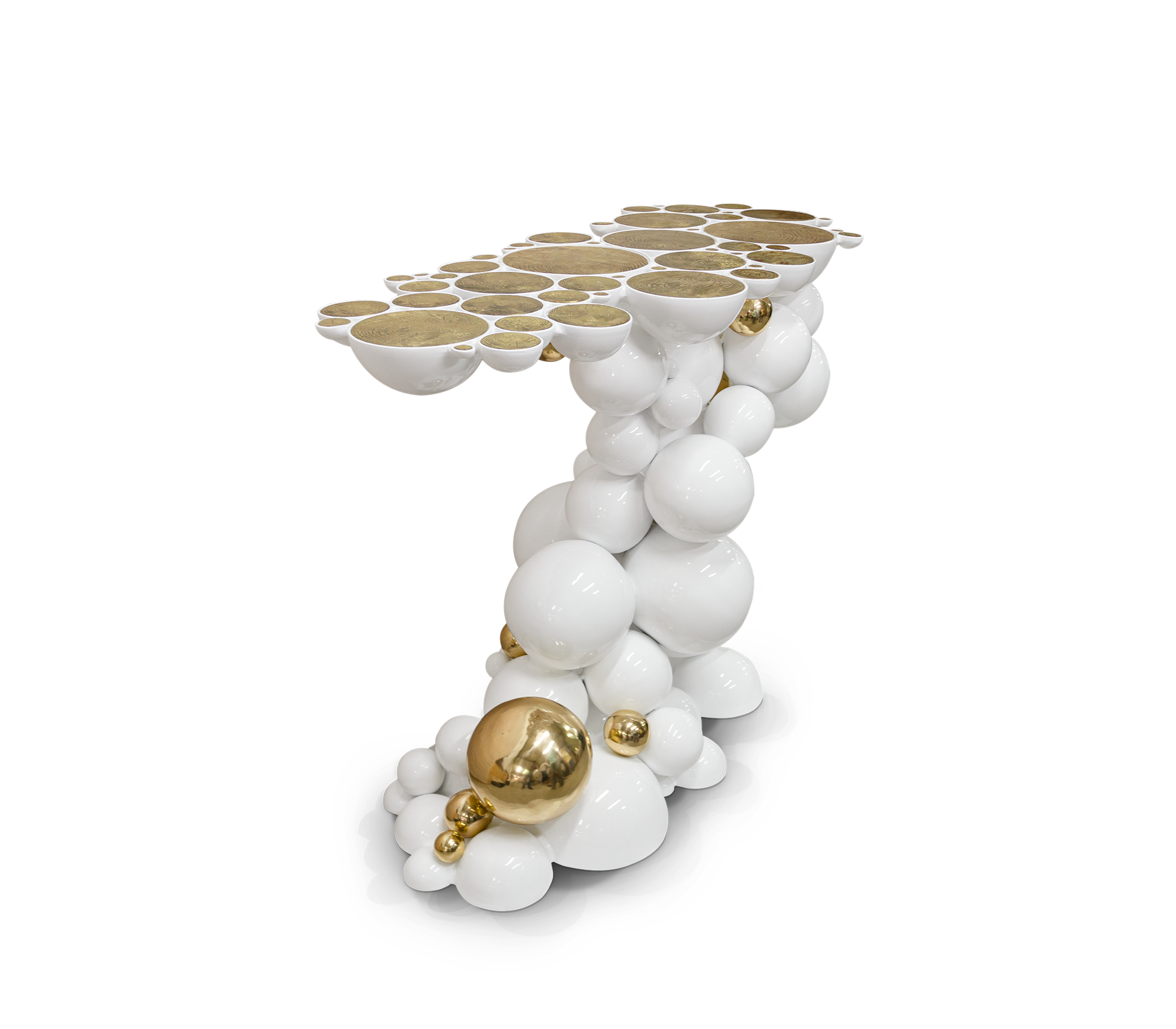 Console Newton Blanche