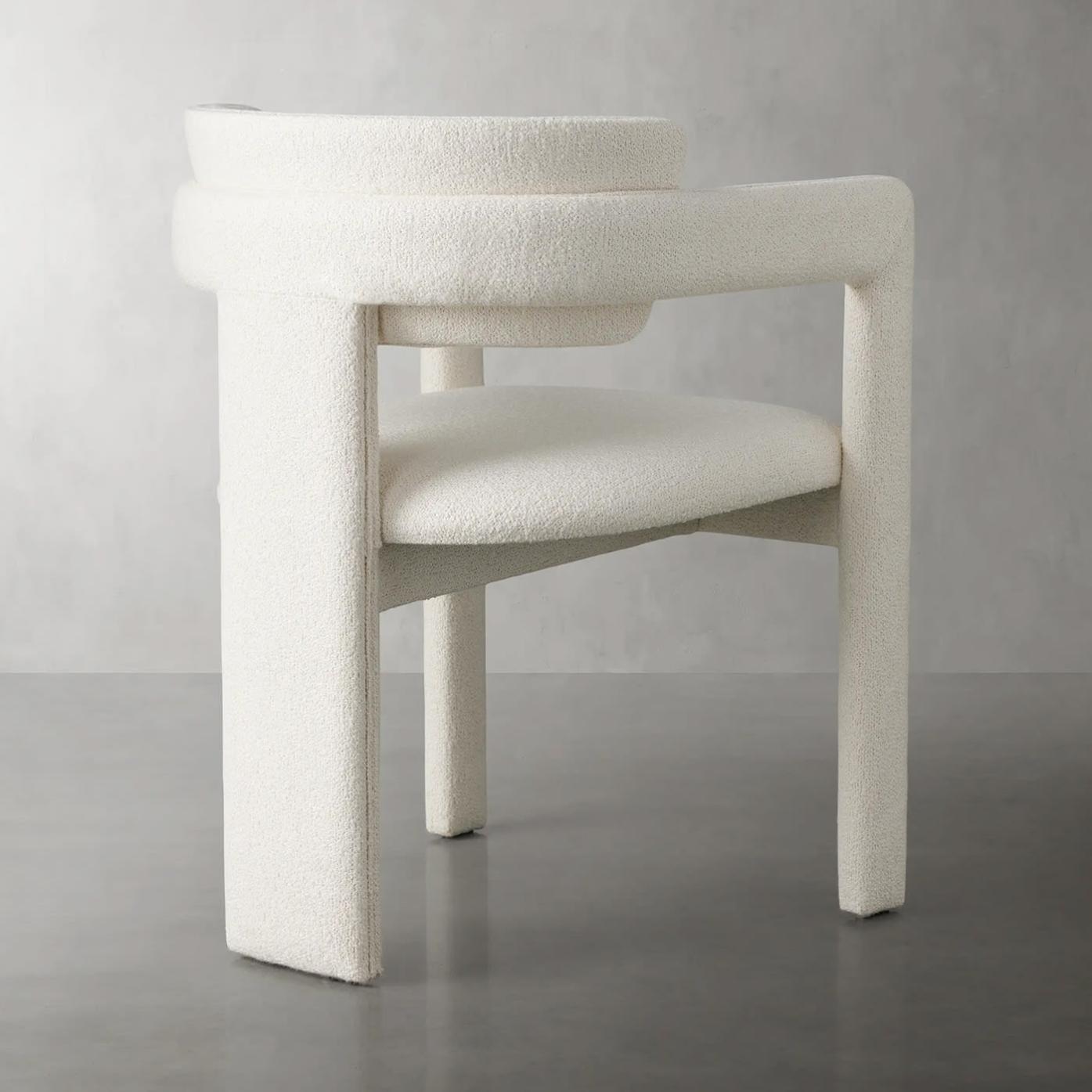 Chaise Iris avec accoudoirs