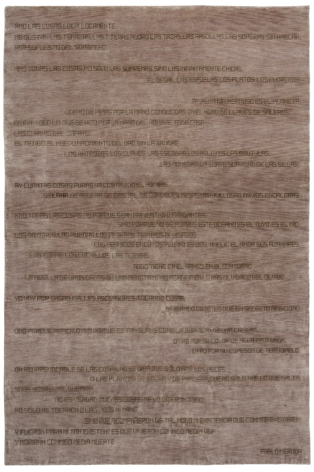 Tapis Neruda