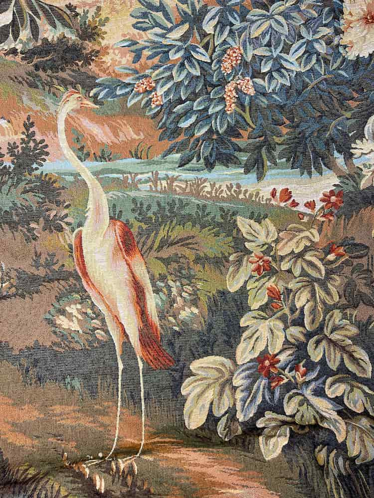 Tapisserie Verdure aux Oiseaux