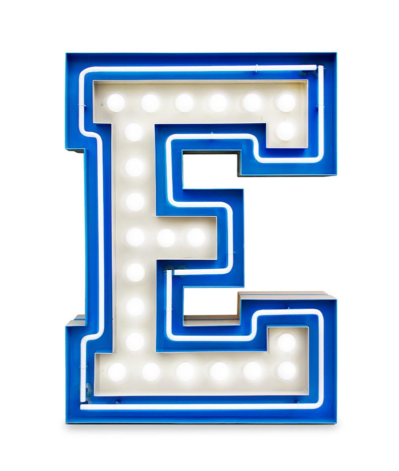 Lettre Lumineuse Enchanting E Lettre Lumineuse Enchanting E