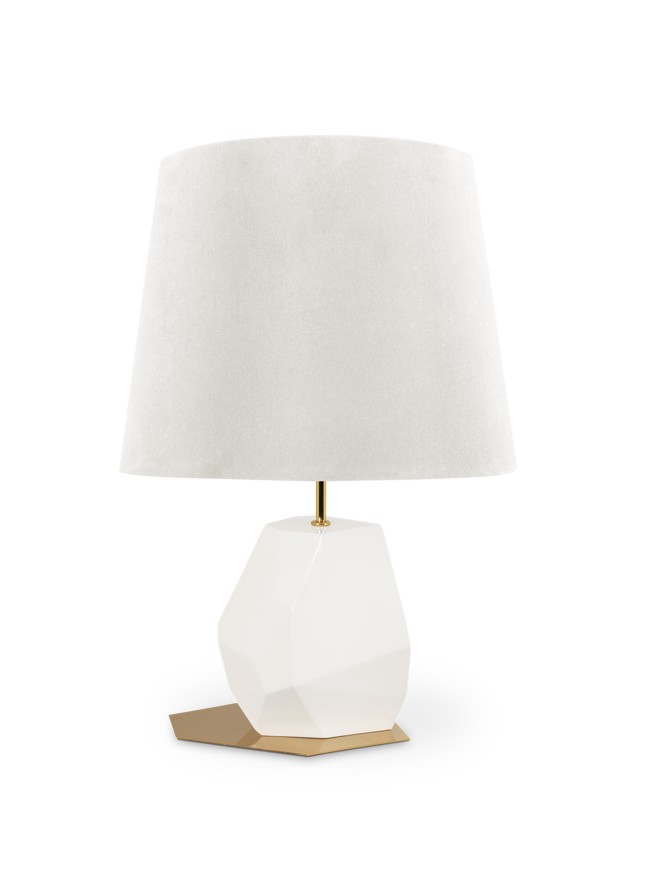 Petite Lampe de Table Blanche Essence
