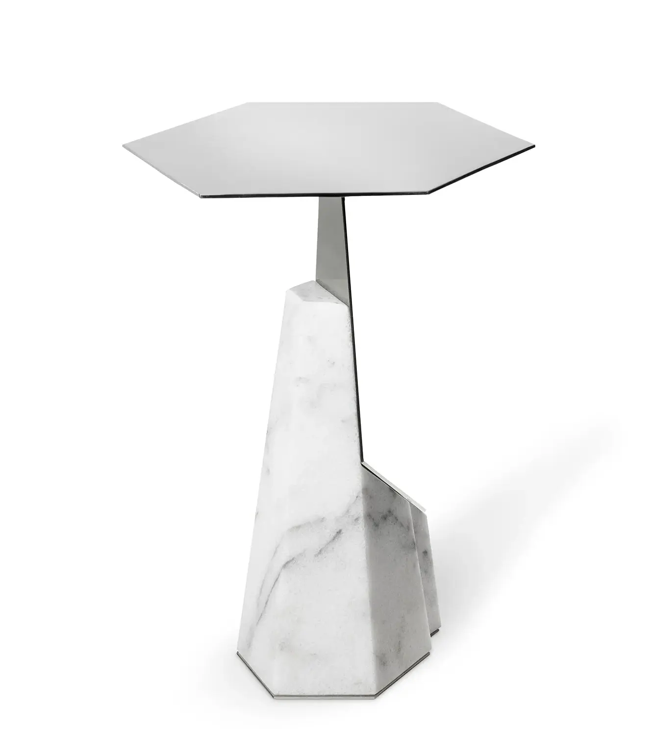 Table D’Appoint Halo Grise
