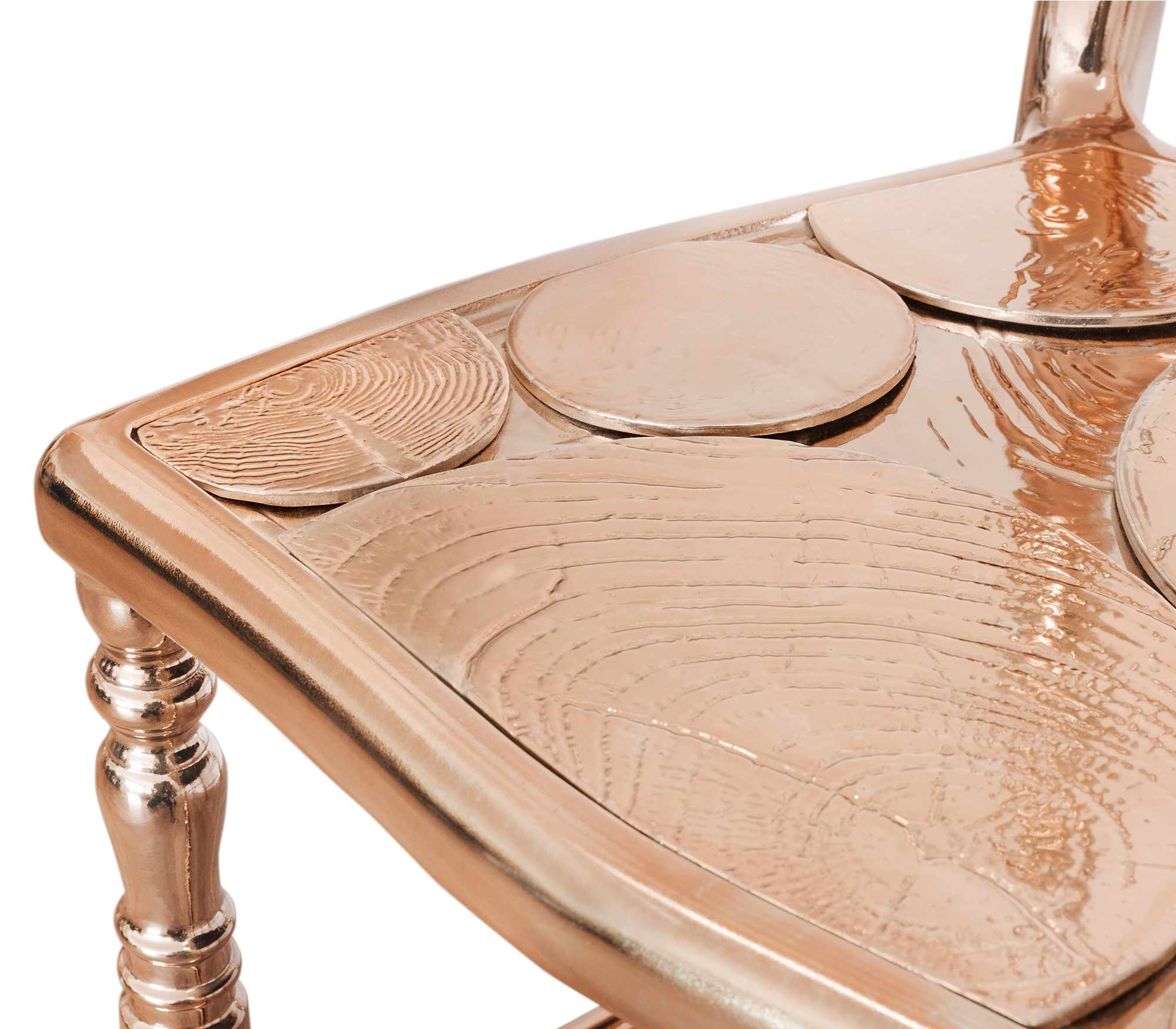 Chaise d’Accent Cuivrée Empyrean
