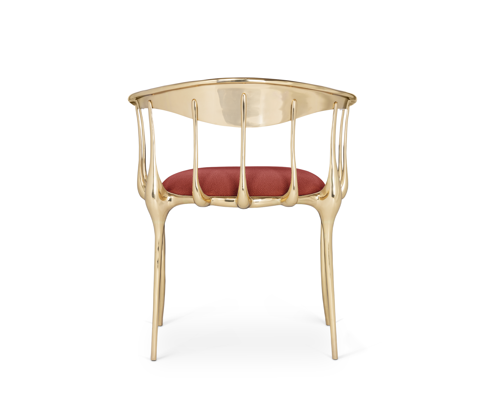 Chaise Luxe Bordeaux