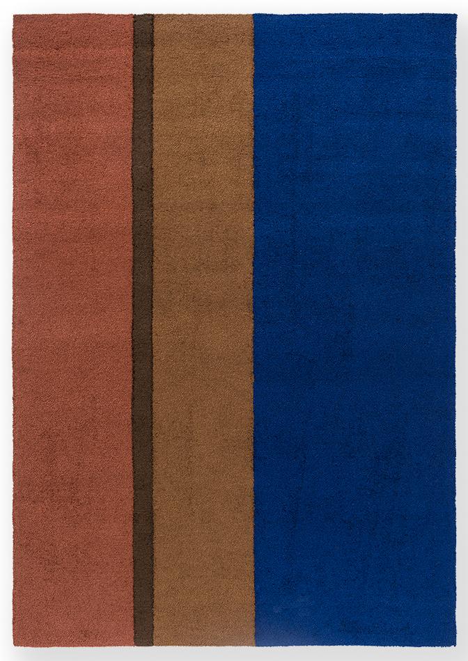 Tapis d’extérieur Festival Rayures Bleu
