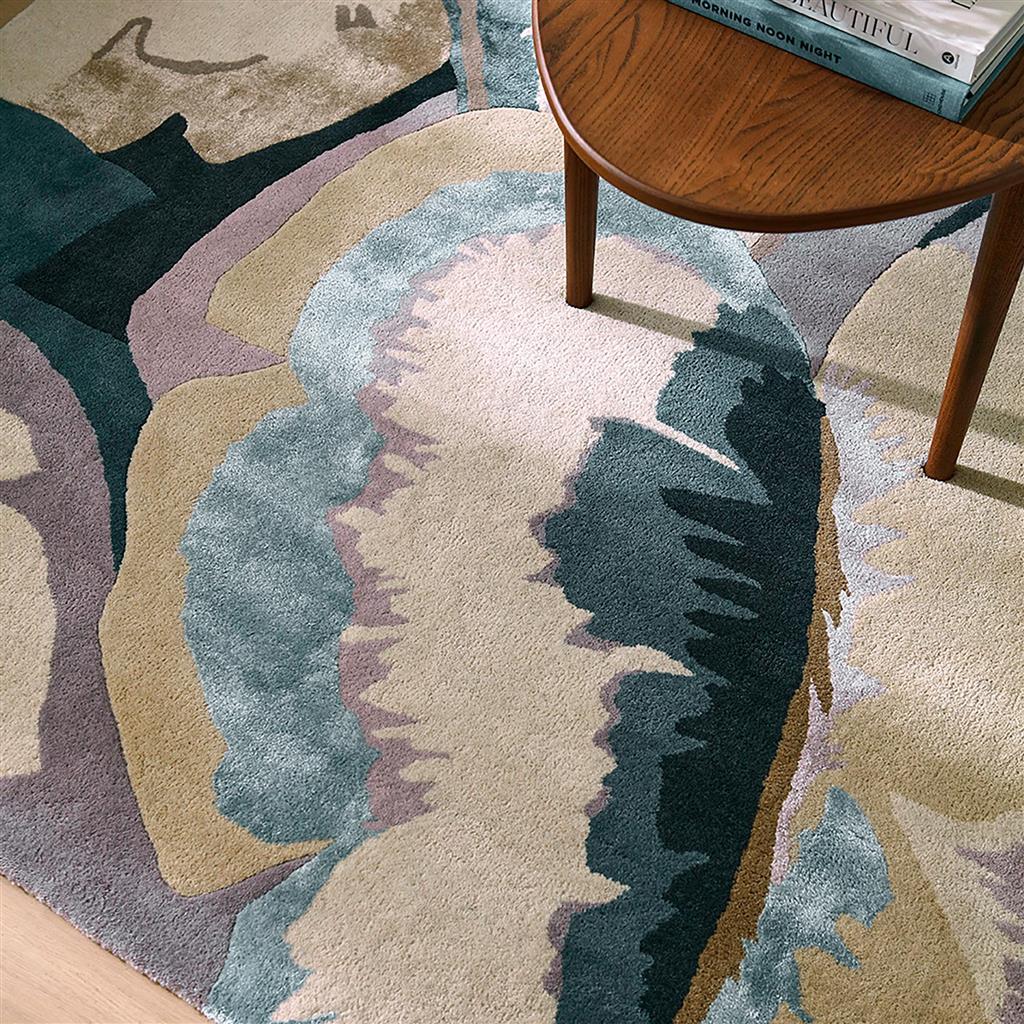 Tapis Calathea Shiitaké/Bois Sauvage