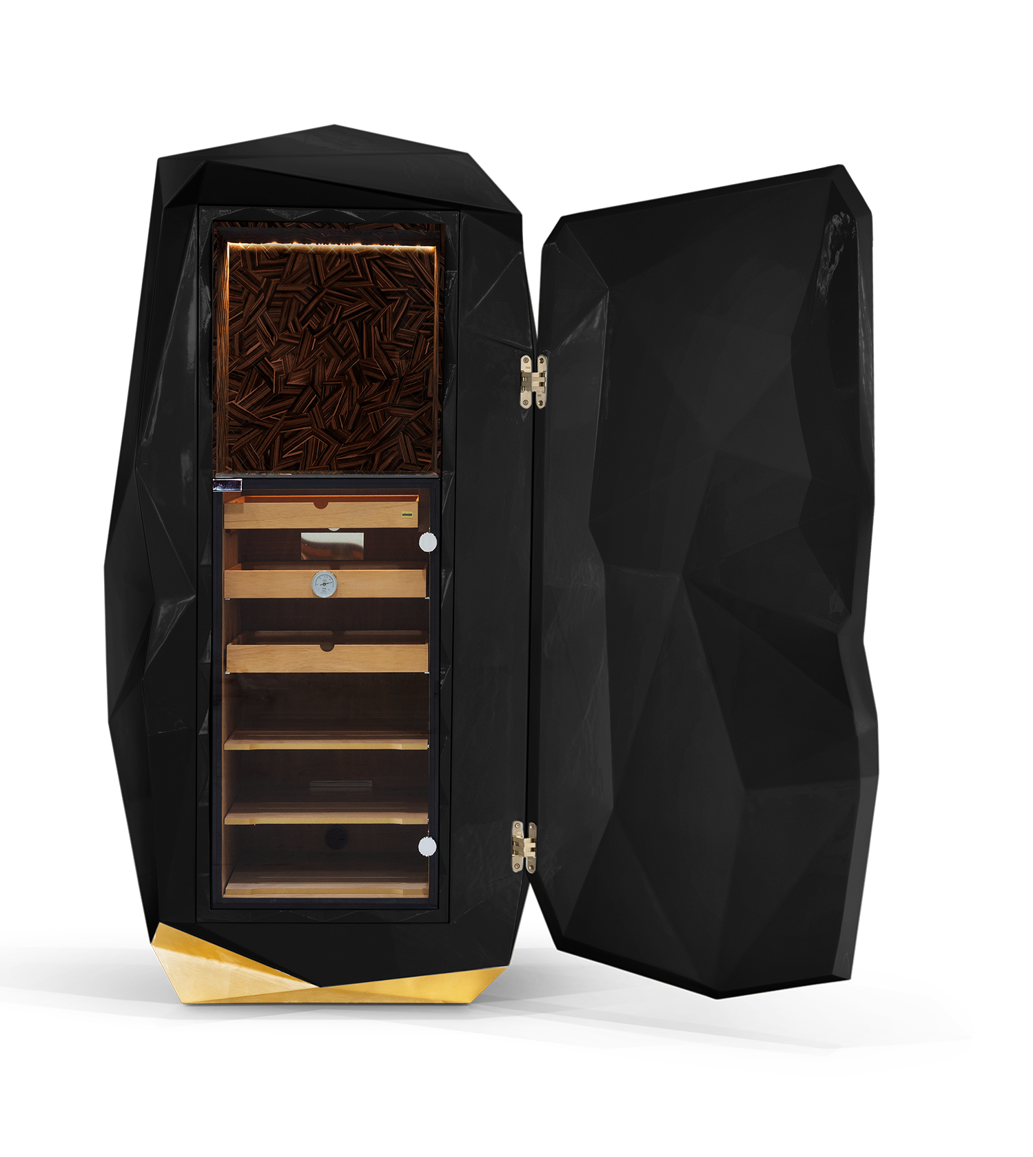 Coffre-Fort Luxe Diamond Noir