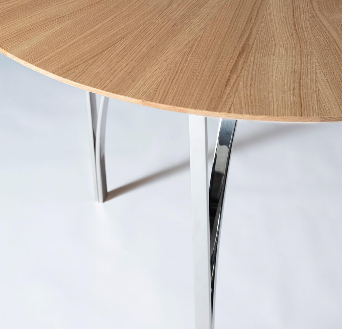 Table Ronde de Salle à Manger en Chêne