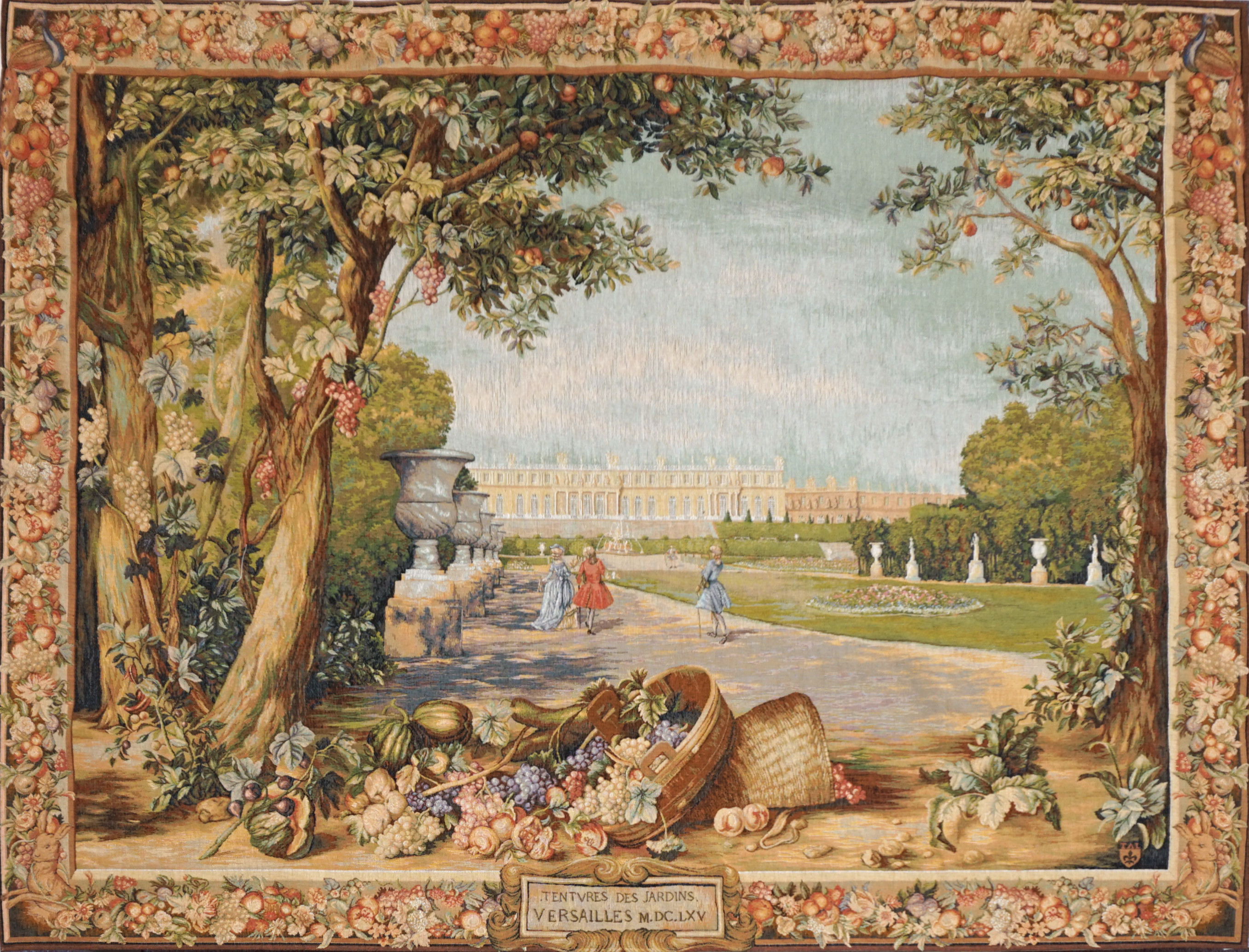 Tapisserie Fleurie de Versailles | Taille: 150 x 200 cm