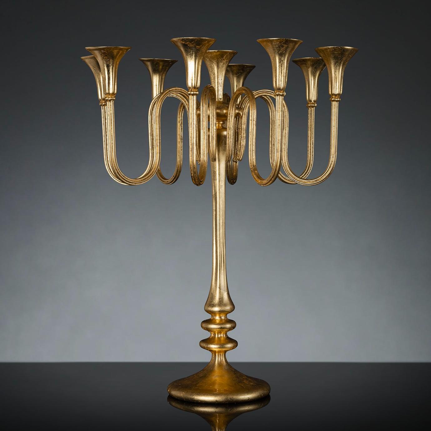 Candélabre doré Royal