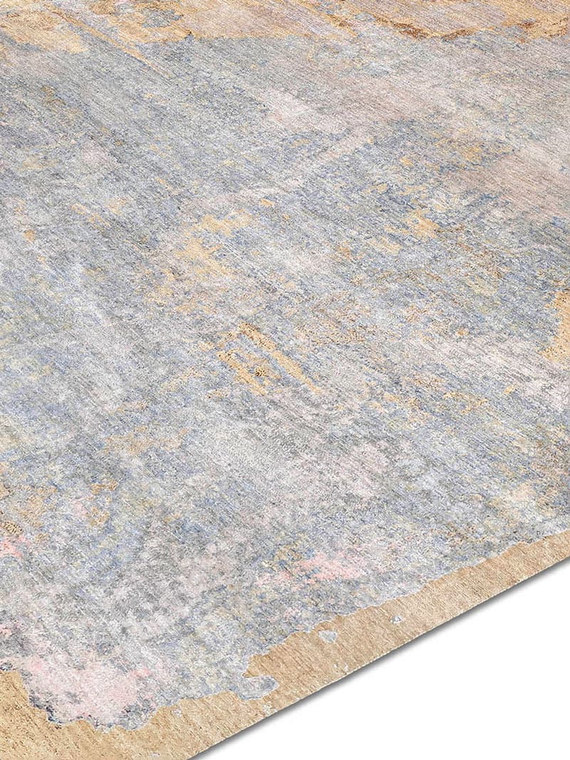 Tapis noué main de luxe Stéréo Beige