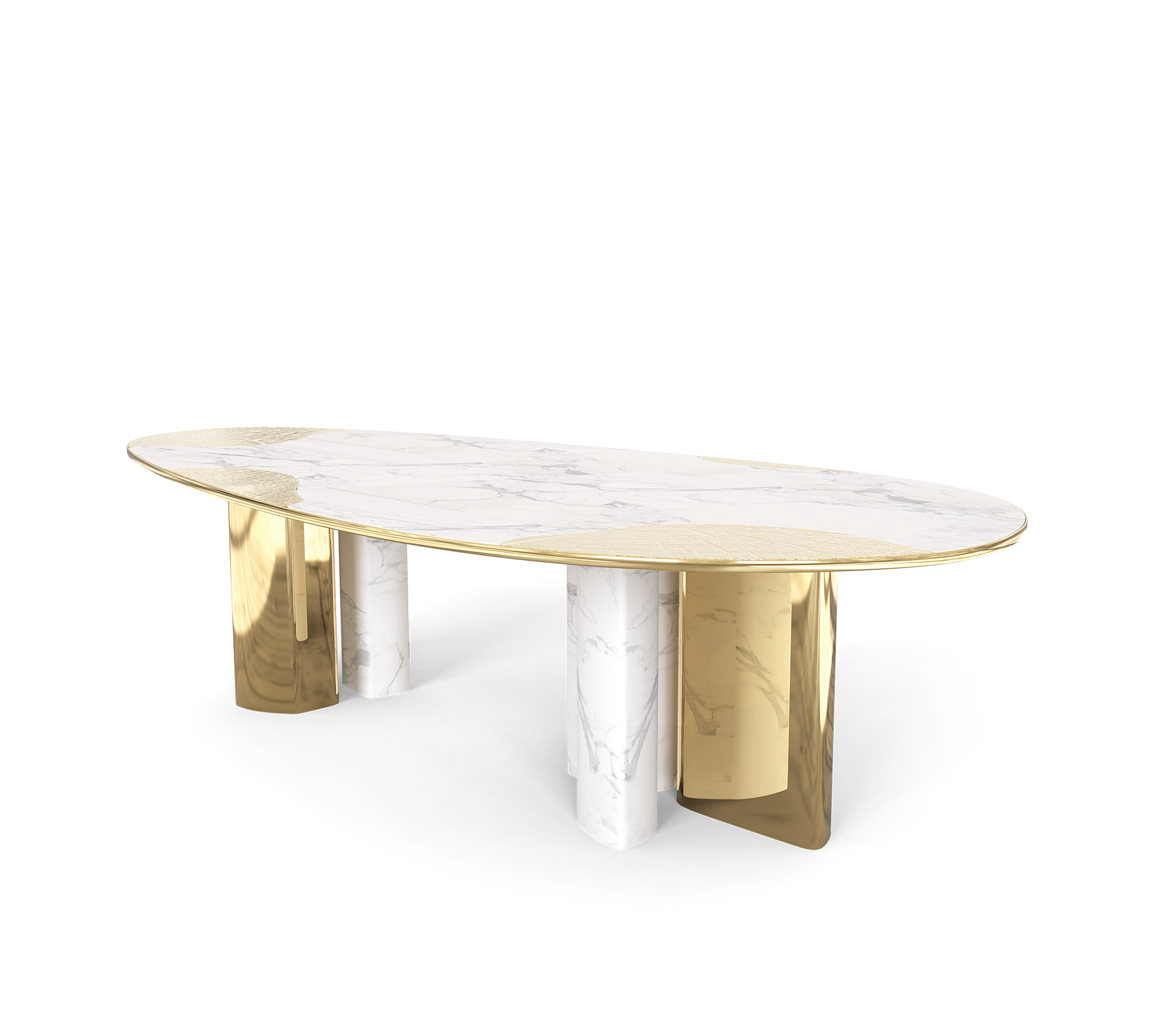 Table Athena Carrara & Or