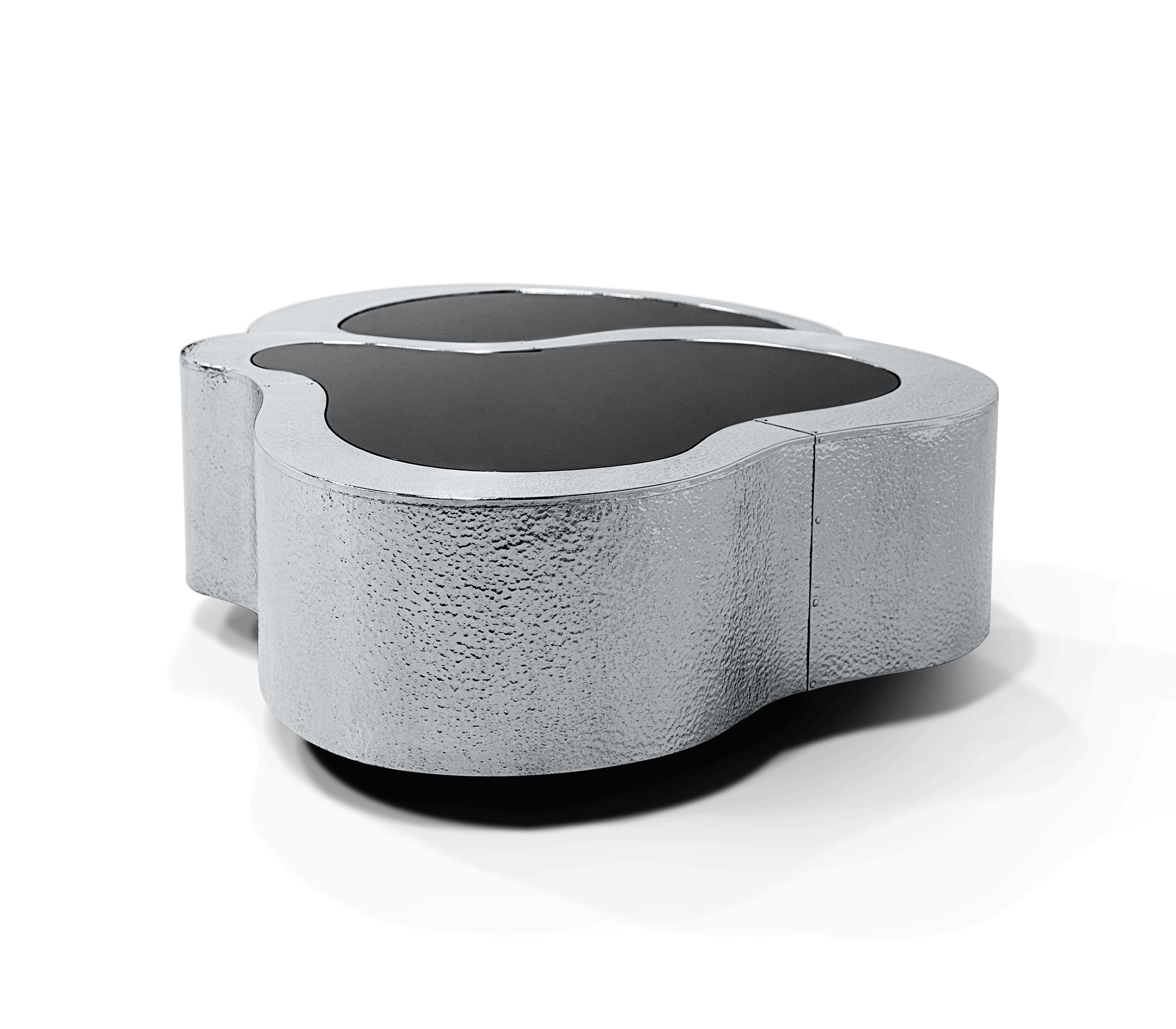 Tables Crest Inox Martelé