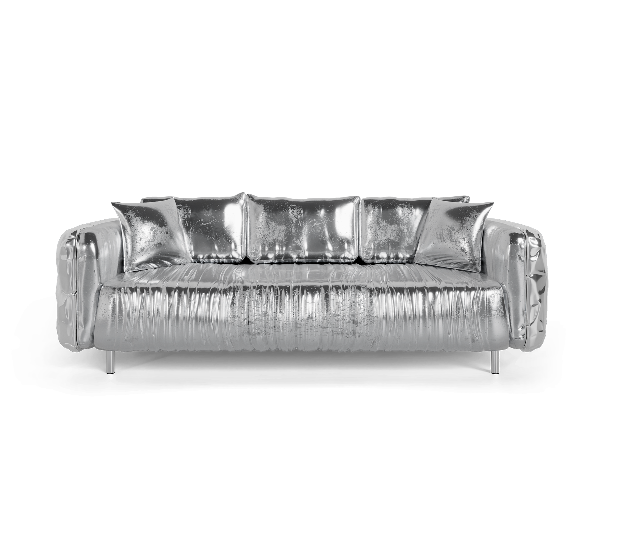 Canapé Luxe Argenté Imperia