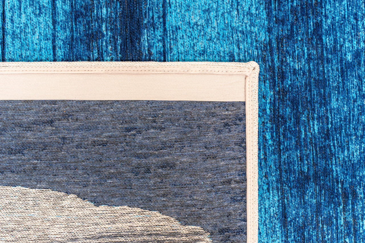 Tapis Brush Diva Blue | Taille: 140 × 200 cm