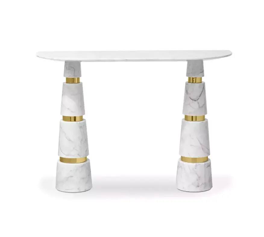 Console Avalanche Marbre Carrara