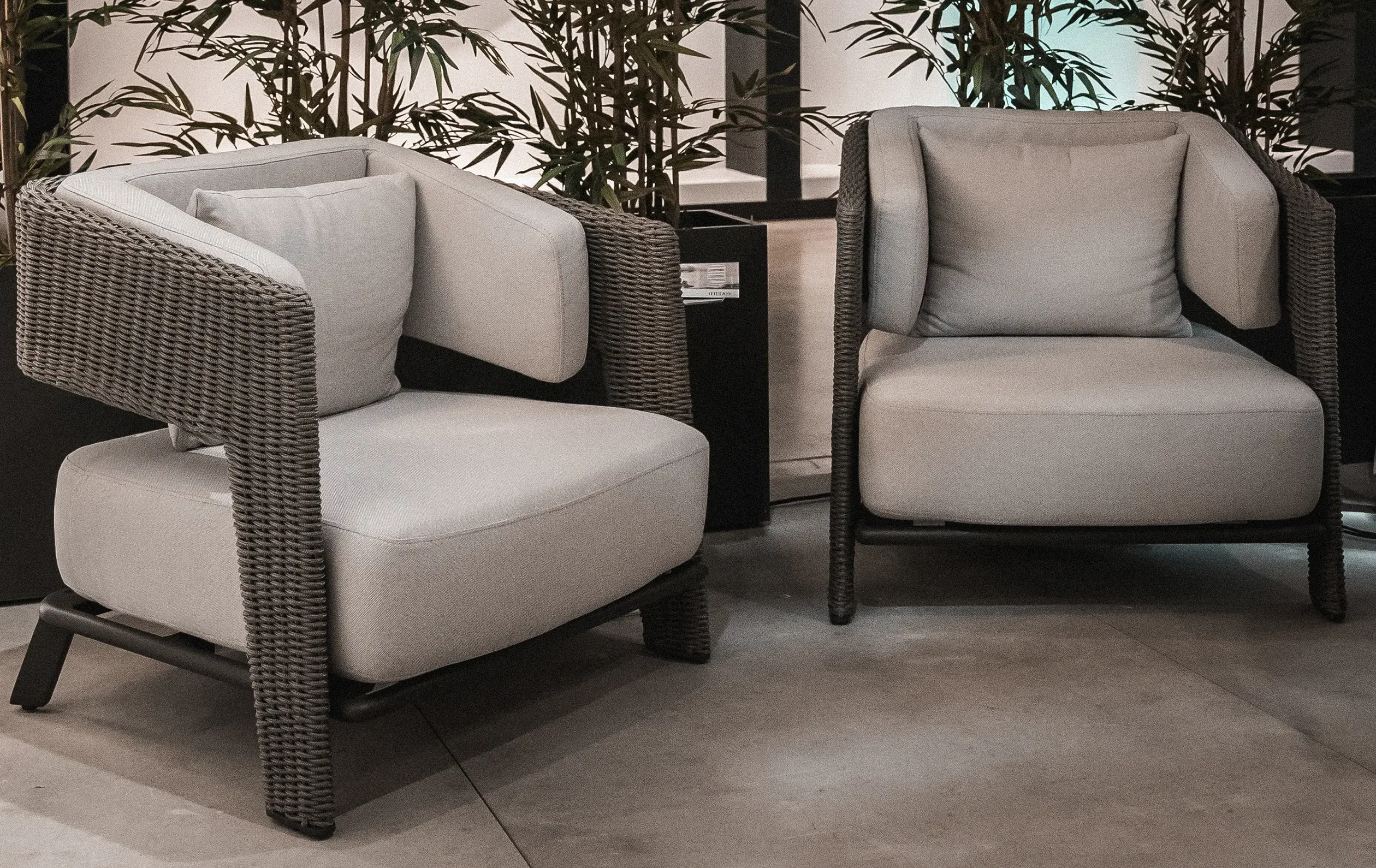 Fauteuil Gris Crown - 6
